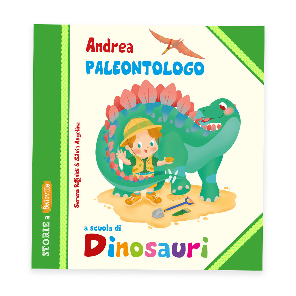 Andrea Paleontologo a scuola di dinosauri